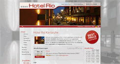 Desktop Screenshot of hotel-rio.de